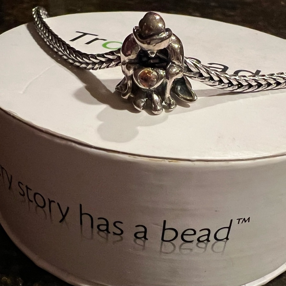 Trollbeads SEER~New~pendant/charm 925 Silver *retired & rare* & last 1 left of 2 - Picture 4 of 15